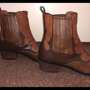 Free people cowboy style boots